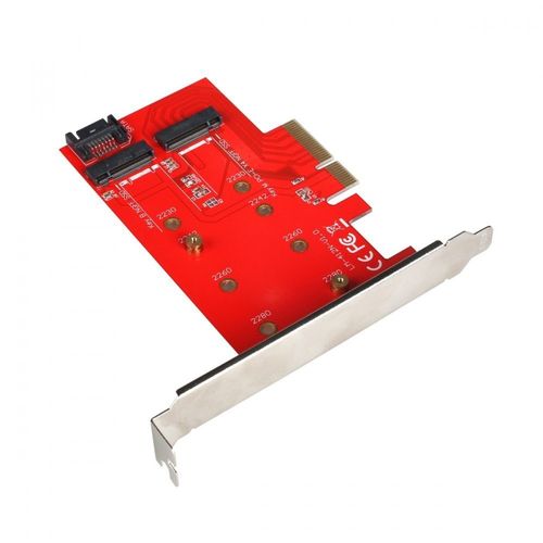 Adapter PCI-E SATA 2x M.2 Card PCI-E/SATA na Arena.pl