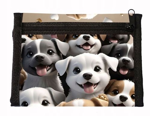 Portfel na Rzep Pieski Sweet Dogs materiałowy portfel na Arena.pl