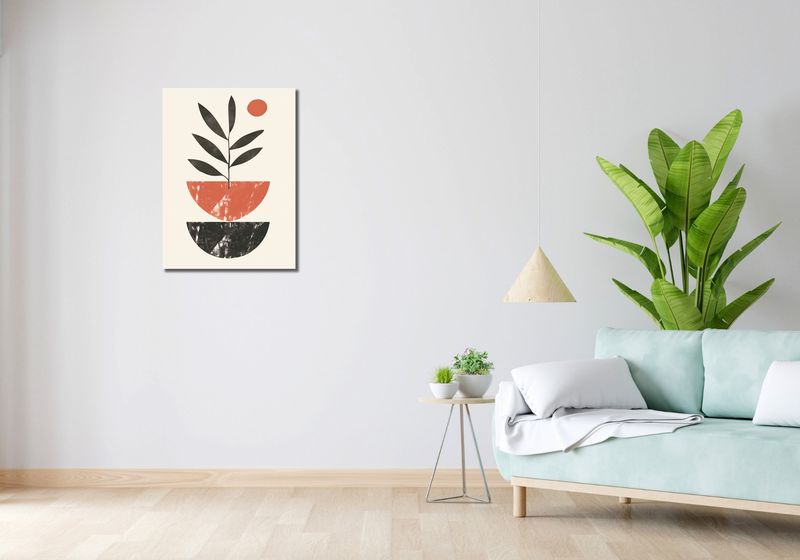 Obraz 50x70cm Roślinna Sztuka zdjęcie 2