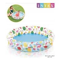 basen dmuchany przeźroczysty w owoce 122x25cm intex