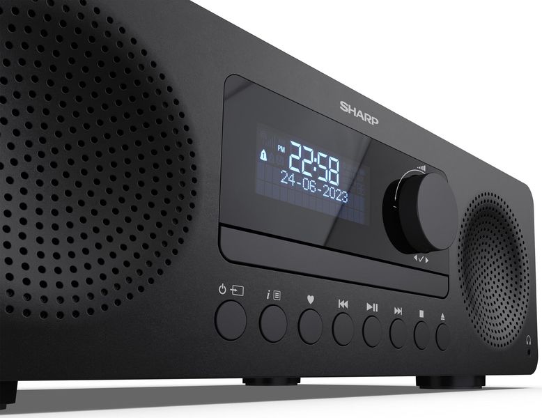 System Hi-Fi SHARP Tokyo XL-B720D(BK) zdjęcie 6