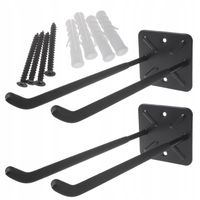 2 uchwyty ścienne wieszaki haki na narzędzia rower koła opony 70kg MC-436