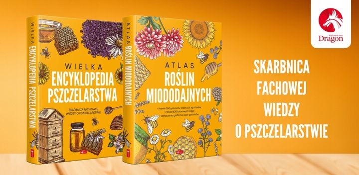Wielka Encyklopedia Pszczelarstwa + Atlas roślin miododajnych Pszczoły Miód zdjęcie 5