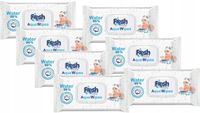 7x AQUAWIPES Nawilżane Chusteczki Aqua Wipes Dla Dzieci Mokre 99% Wody 7PAK