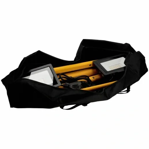 Halogen LED 2x100W + Statyw Budowlany + Pokrowiec zdjęcie 7