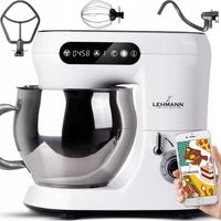 ROBOT KUCHENNY PLANETARNY MIKSER LEHMANN HYSSOP MISA AKCESORIA + PRZEPISY