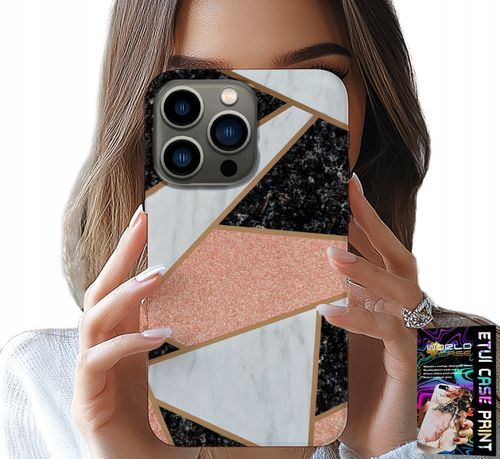 ETUI DO IPHONE 15 PRO - ELEGANCKIE MODNE WZORY CASE + SZKŁO na Arena.pl