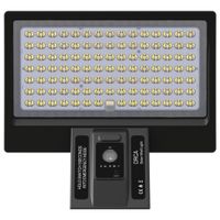 Lampa solarna Milo EKO9154 Ekolight LED 8W 4000K na elewację IP65 czarna