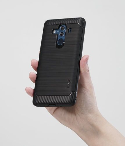 ETUI MATE 10 PRO RINGKE ONYX + 2X FOLIA RINGKE na Arena.pl