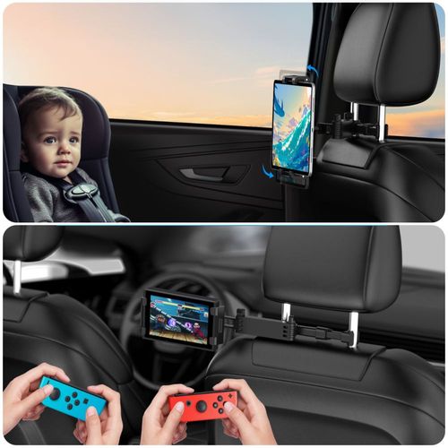 TECH-PROTECT V1 STRETCHABLE HEADREST CAR MOUNT FOR TABLET BLACK na Arena.pl