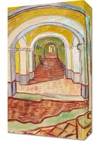Obraz 30x50cm Corridor in the Asylum, Van Gogh Vintage
