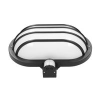 LAMPA ZEWNĘTRZNA KINKIET OGRODOWY Z CZUJNIK RUCHU ZMIERZCHU NA ŻARÓWKĘ E27