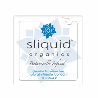 sliquid organics natural lubricant 5ml - saszetka, składniki roślinne