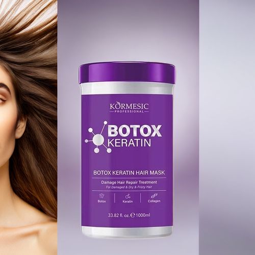 Maska do włosów z KERATYNĄ KOLAGENEM - Keratin Kormesic 1000 ml na Arena.pl