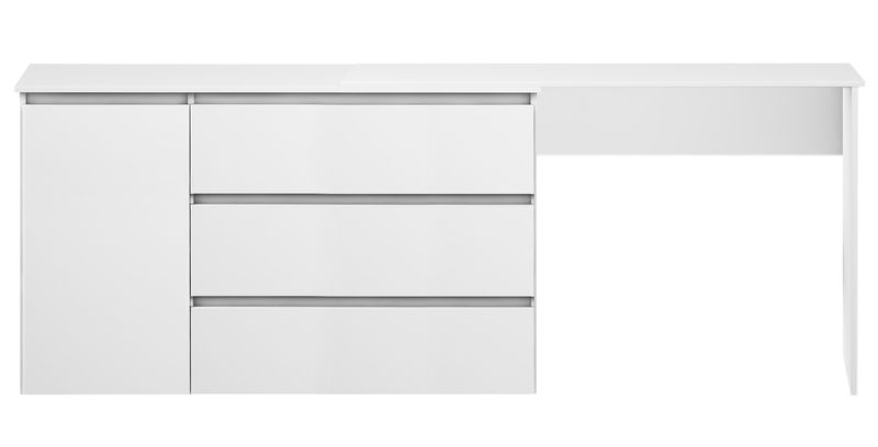 Biurko narożne MEGAN N5 białe zdjęcie 4