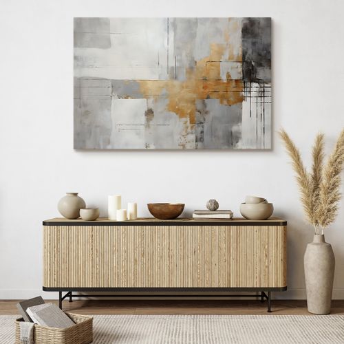 Obraz Na Płótnie Minimalistyczny Wzór ABSTRAKCJA Malunek 30cm x 20cm na Arena.pl