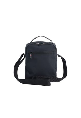 Torba na ramię z klapą Discovery GEYSER czarna na Arena.pl