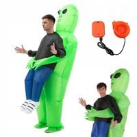 DMUCHANY KOSTIUM ALIEN KOSMITA PRZEBRANIE STRÓJ HALLOWEEN NA PREZENT