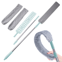 Miotła miotełka szczotka zmiotka mop teleskopowa do kurzu 3 szmatki 155 cm