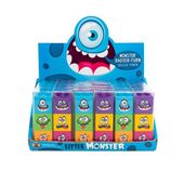 gumka-klocki little monster  zestaw 3 potworki