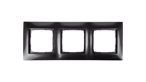 Simon54 Ramka na 3-moduł DR3/48 antracyt na Arena.pl