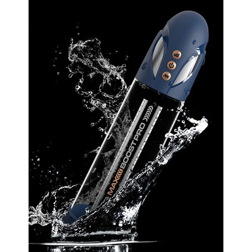 pompka do penisa max boost pro flow - blue/clear pump worx na Arena.pl