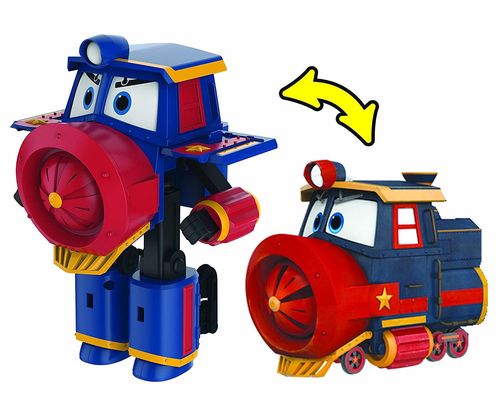 Cobi Robot Trains Victor figurka transformująca na Arena.pl