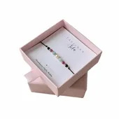 Bransoletka Talizman Siła Onyks Rubin Akwamaryn