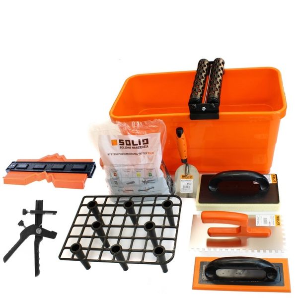 SOLID 5999 WIADRO GLAZURNICZE DO FUGOWANIA ZESTAW 20L+GRATIS - 7 elementów zdjęcie 1