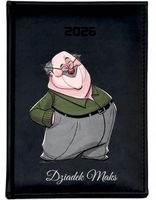 MAŁY KALENDARZ A6 2026 TYGODNNIOWY dla dziadka PREZENT + twój napis nadruk