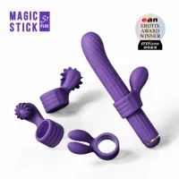 otouch magic stick s1 fioletowy - wielofunkcyjny system intymny 4w1