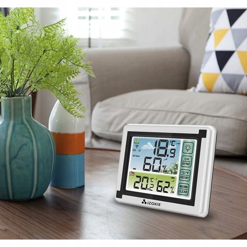 Bezprzewodowa Stacja Pogody Higrometr Termometr z Czujnikiem na Arena.pl