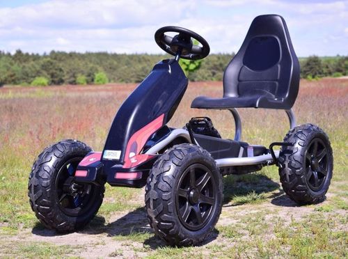 OLBRZYMI GOKART NA PEDAŁY, POMPOWANE KOŁA/B012 na Arena.pl