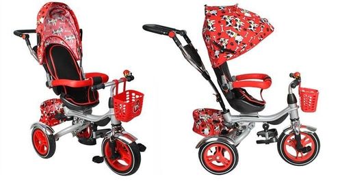 Rowerek trzykołowy Kruzzel RT6051 czerwony na Arena.pl