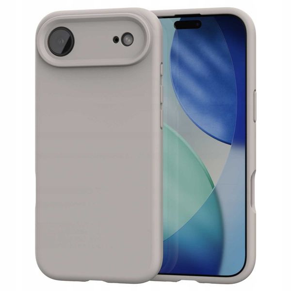 Spacecase Silicone Mag Iphone 17 Air Stone zdjęcie 5