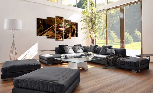 Obraz Na Płótnie - Studio Nagrań  - 160X85 Cm - Ea160X85-0505 na Arena.pl