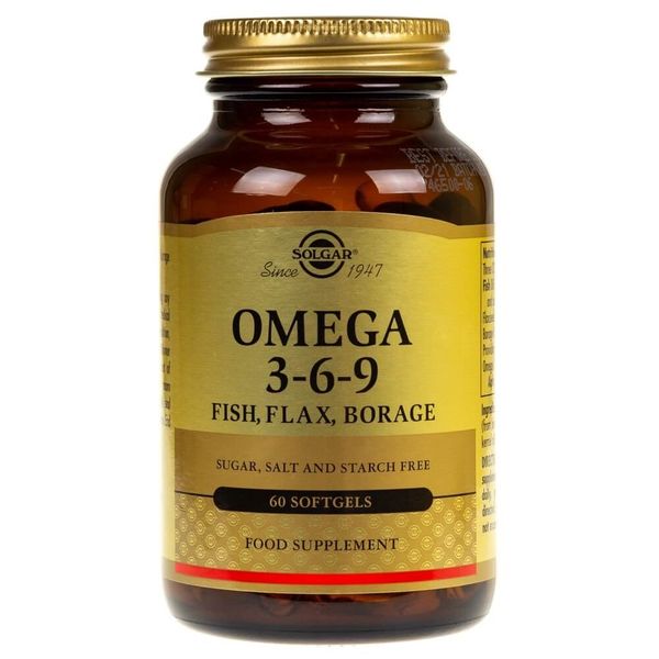 Solgar Omega 369 z ryb, siemienia lnianego i ogórecznika Arena.pl