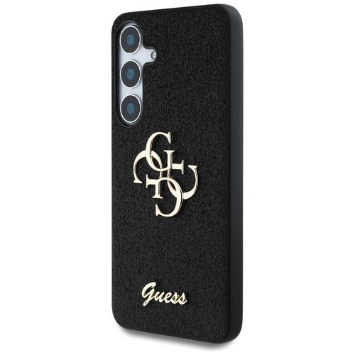 Etui Guess Fixed Glitter Big 4G Metal    Logo do Samsung Galaxy S25 czarny na Arena.pl
