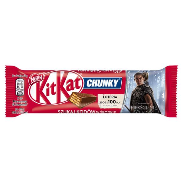 KitKat Chunky Paluszek waflowy w mlecznej czekoladzie 40 g zdjęcie 1