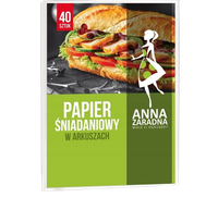 ANNA ZARADNA Papier śniadaniowy w arkuszach 1op