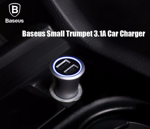 BASEUS | ŁADOWARKA SAMOCHODOWA | 2X USB | 3.1A na Arena.pl