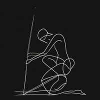 Plakat 40x40cm Linia