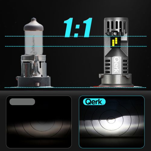 ŻARÓWKI LED H13 QERK 1 DO 1 WIĘCEJ ŚWIATŁA CAN RETROFIT DOPASOWANE na Arena.pl