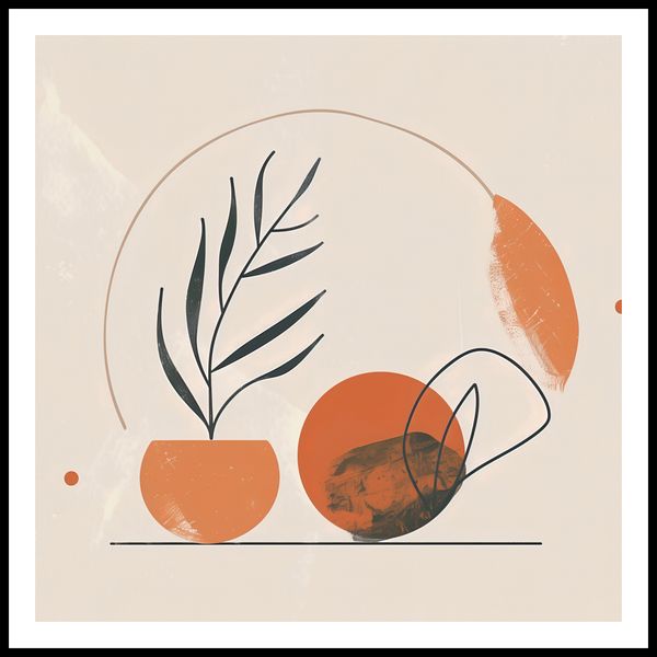 Plakat 100x100cm Tonacja Pasteli zdjęcie 3