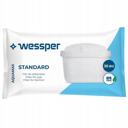 Filtry do wody wkłady Wessper Aquamax do dzbanków Brita Dafi Aquaphor na Arena.pl