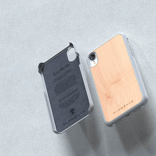 Drewnianie etui do iPhone XR (Light Grey) na Arena.pl