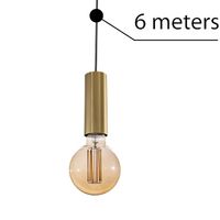 Zwis na kablu 6m Ziko AZ3456 Azzardo moduł wiszący mosiądz