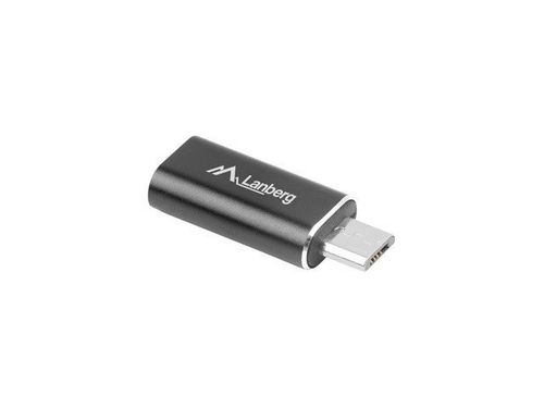 ADAPTER USB MICRO(M) 2.0->LIGHTNING(F) CZARNY LANBERG na Arena.pl