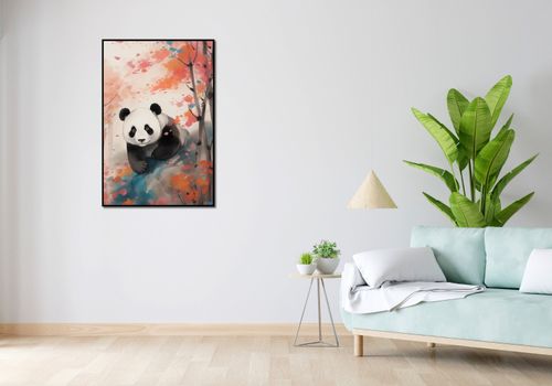Plakat 68x101cm Panda wśród Klonów na Arena.pl