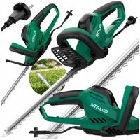 2X NOŻYCE DO ŻYWOPŁOTU CIĘCIA KRZEWÓW PRZYCINANIA ELEKTRYCZNE 41 CM STALCO